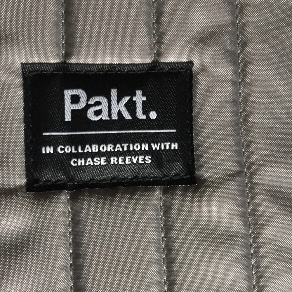 Pakt x Chase Reeves Army Green Travel Backpack Has Sling / Hip Strap